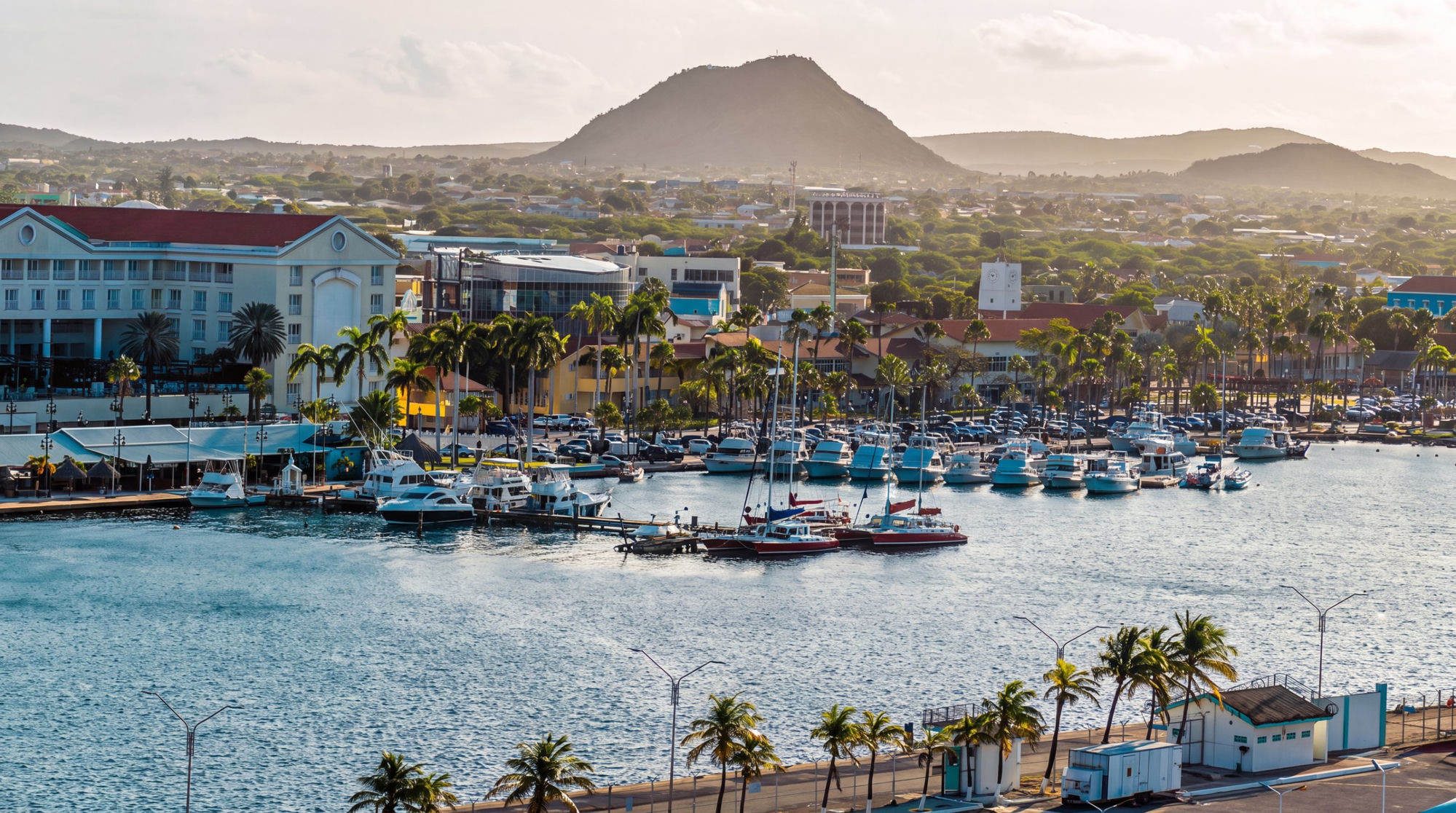 Aruba - sea and desert